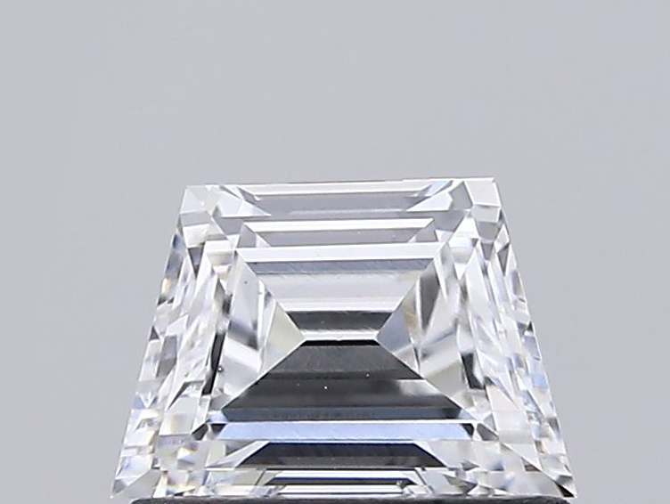 0.59 Carat Trapezoid Diamond, D, VS1