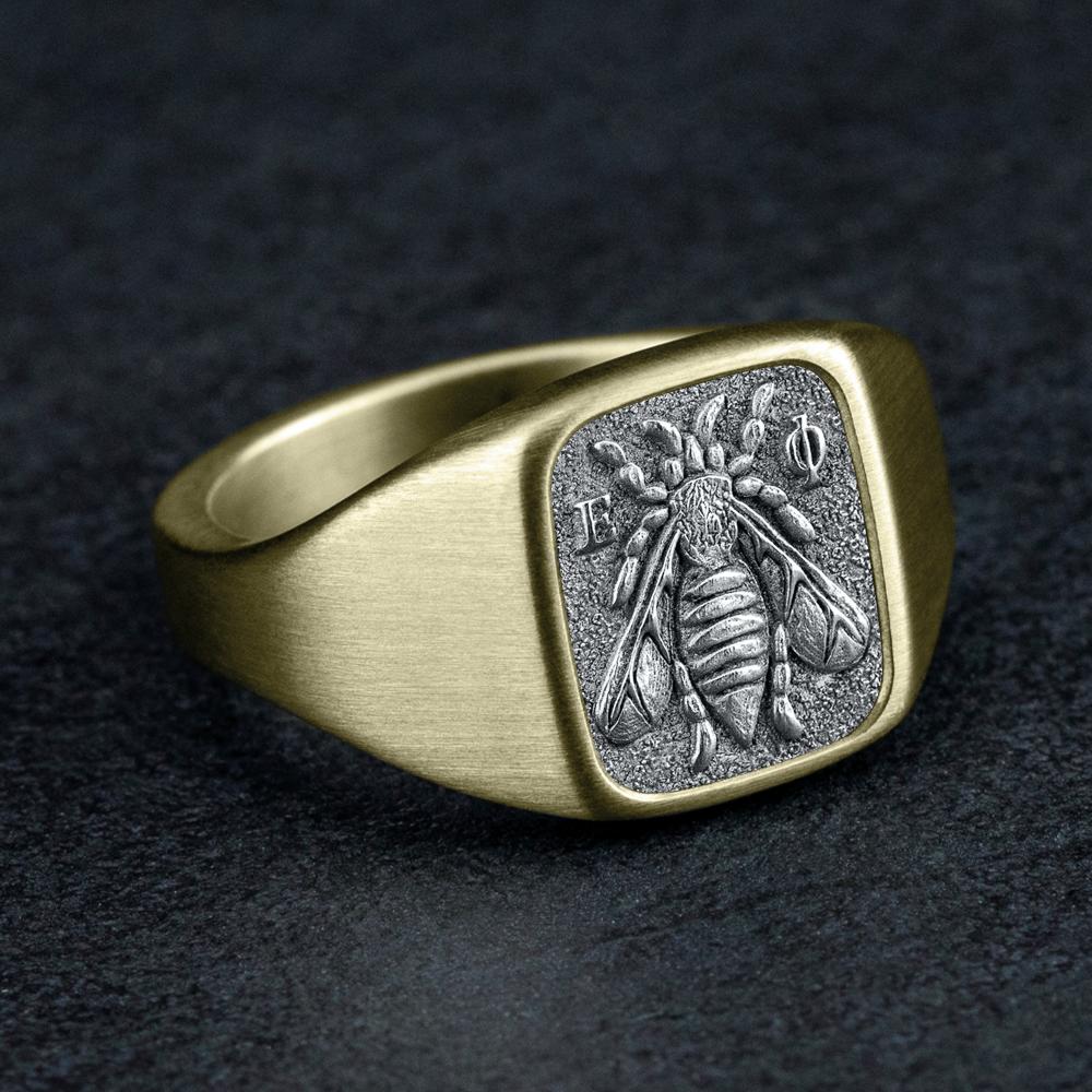 The Mason - Customizable Signet Ring