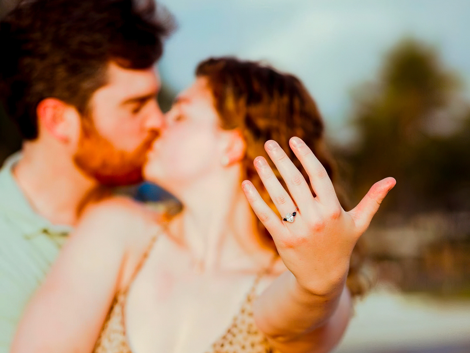 The last step of the custom engagement ring creation is your proposal