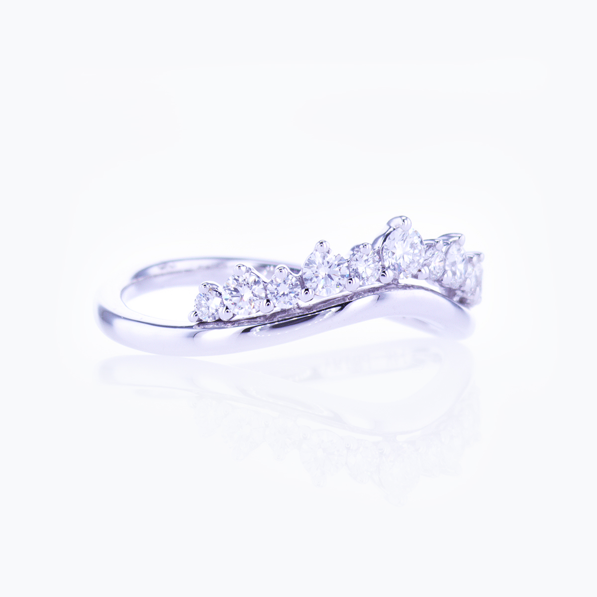 Diamond Stackable Wedding Band