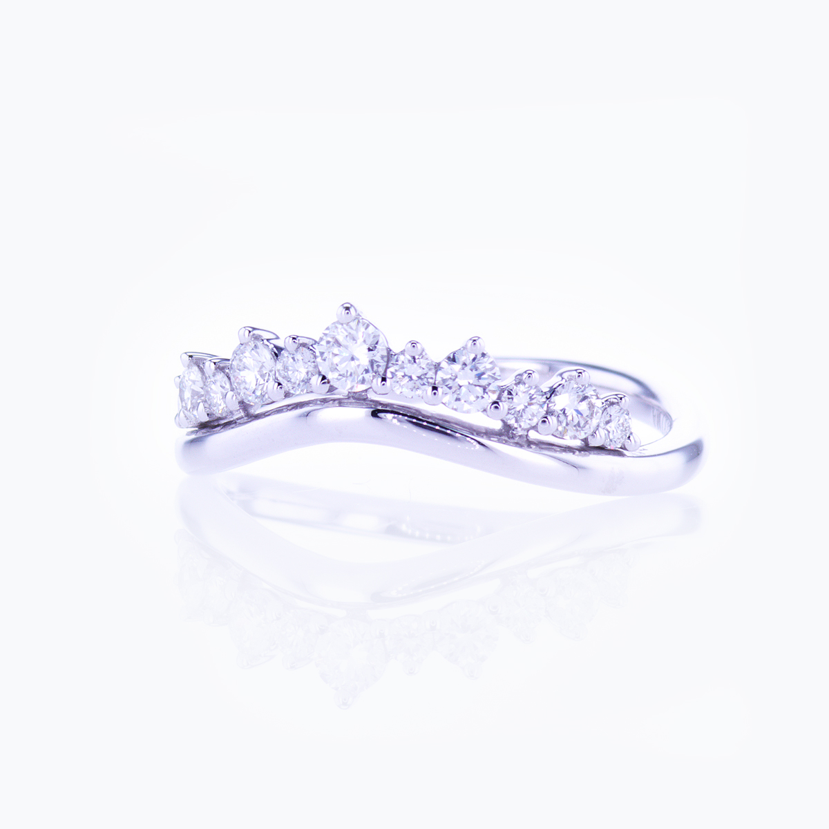 Diamond Stackable Wedding Band