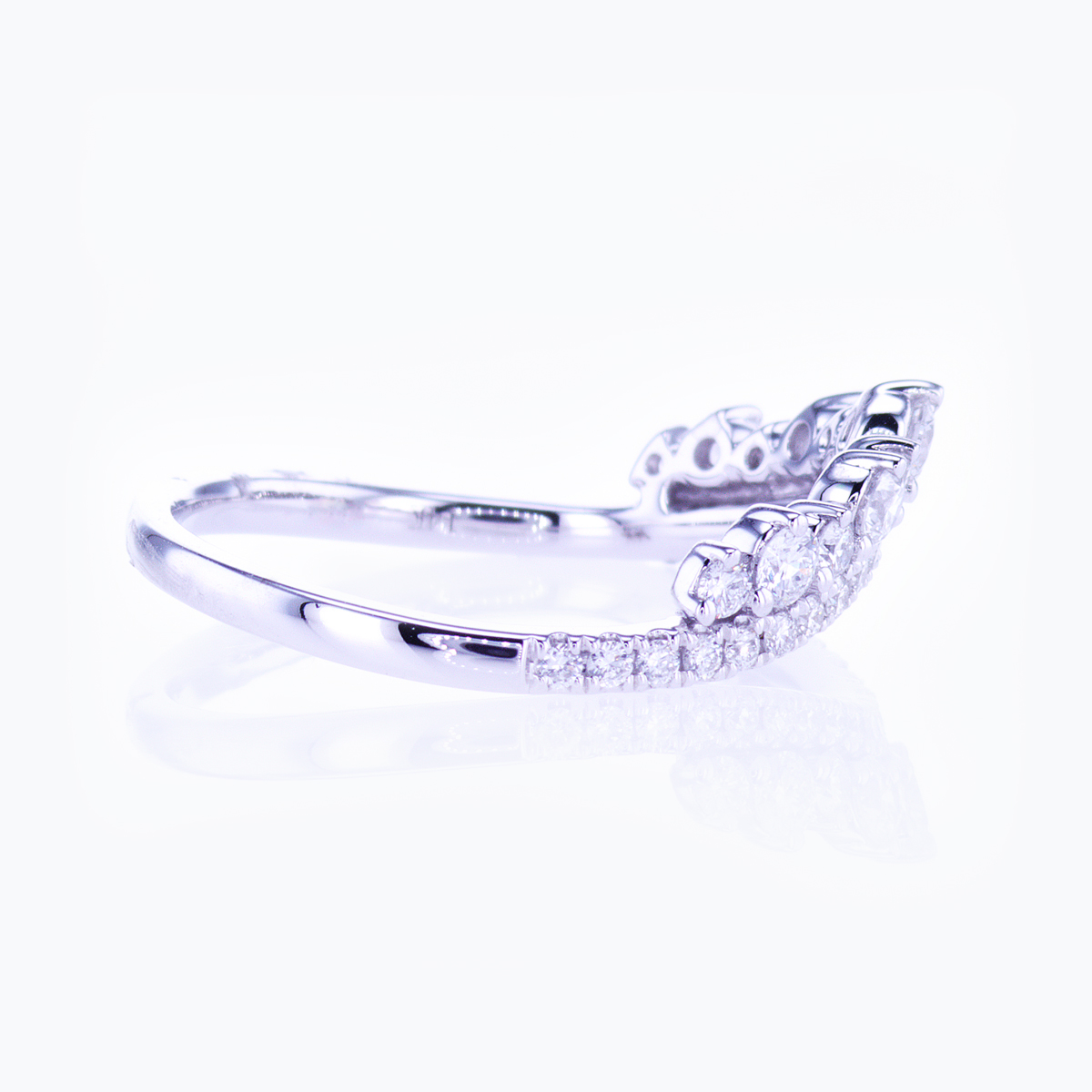 Diamond Stackable Wedding Band