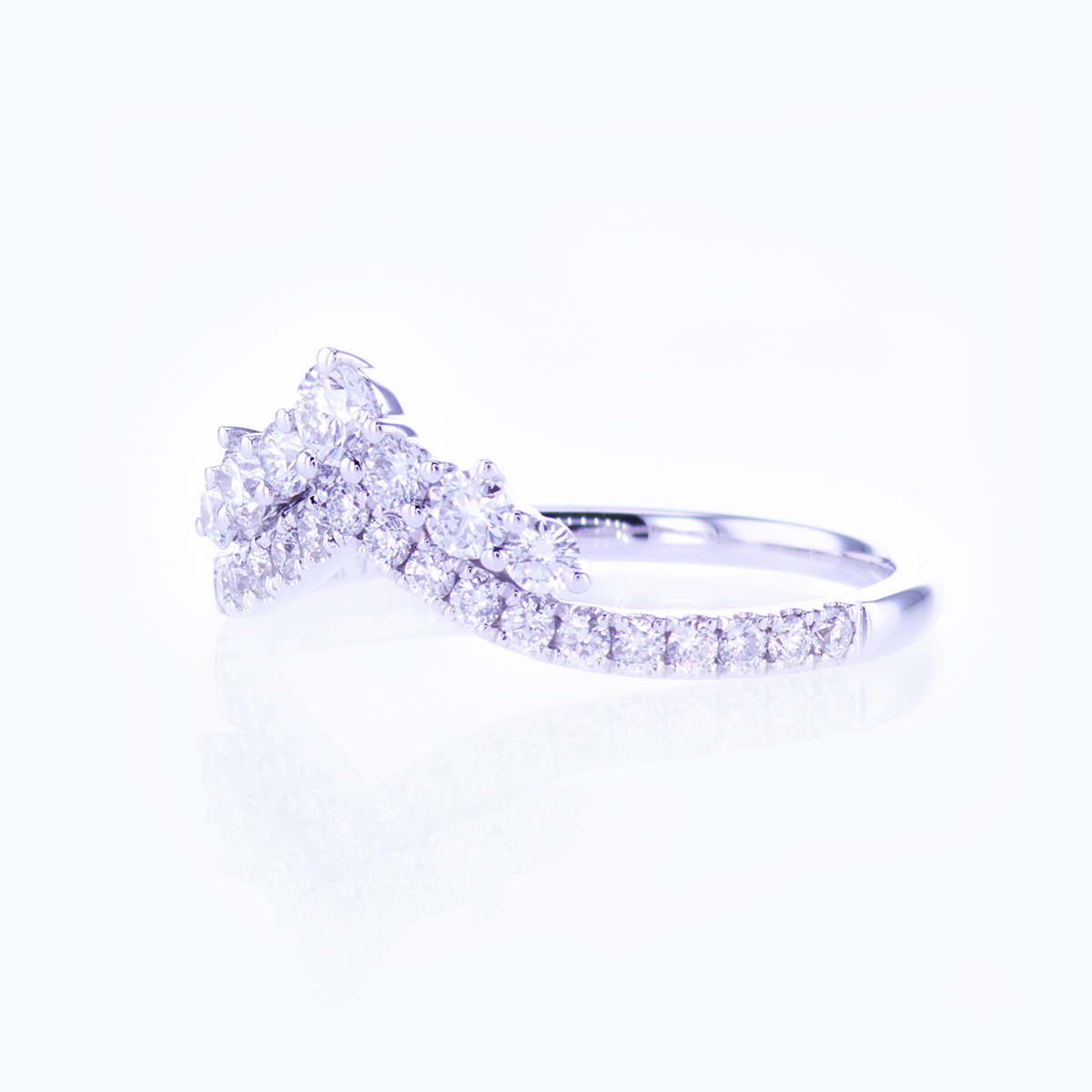 Diamond Stackable Wedding Band