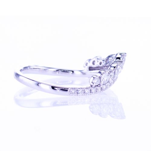 Diamond Stackable Wedding Band