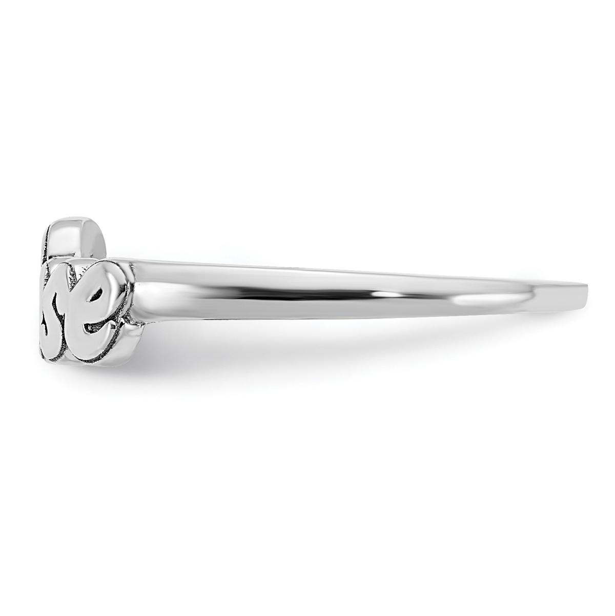 Personalized Script Name Ring