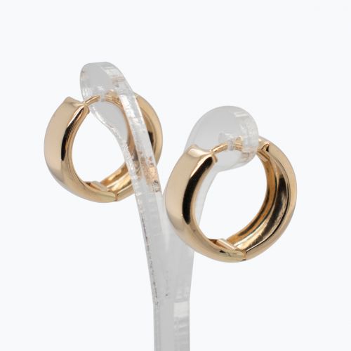 Hong Kong Huggie Hoop  Earrings