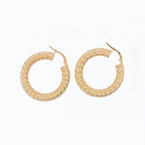 Angel Hoop Earrings