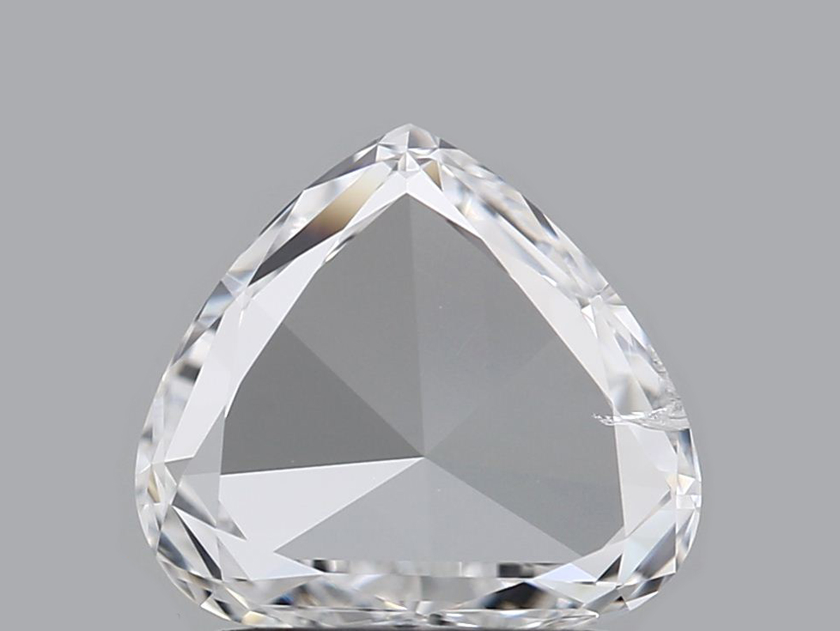 0.90 Carat Rose CutDiamond, D, SI1