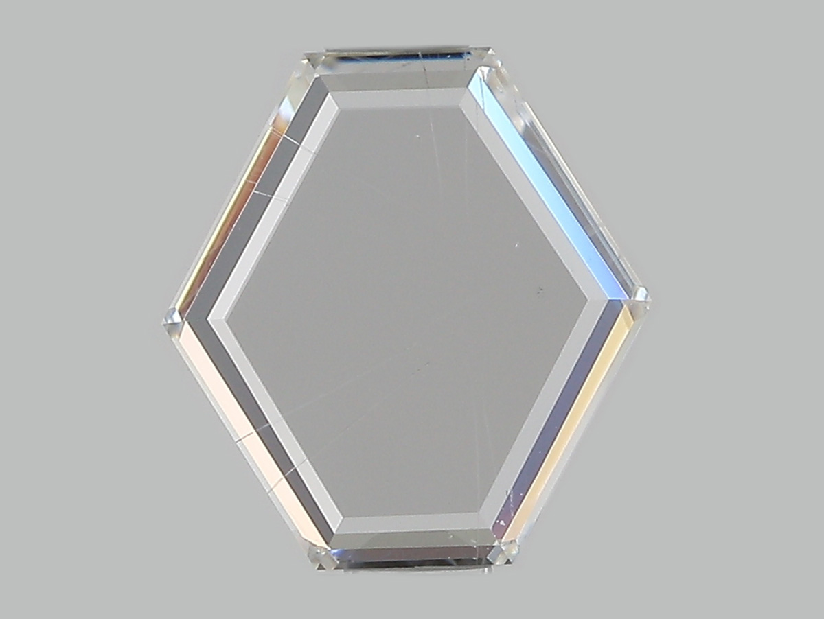 1.01 Carat HexagonalDiamond, E, SI2