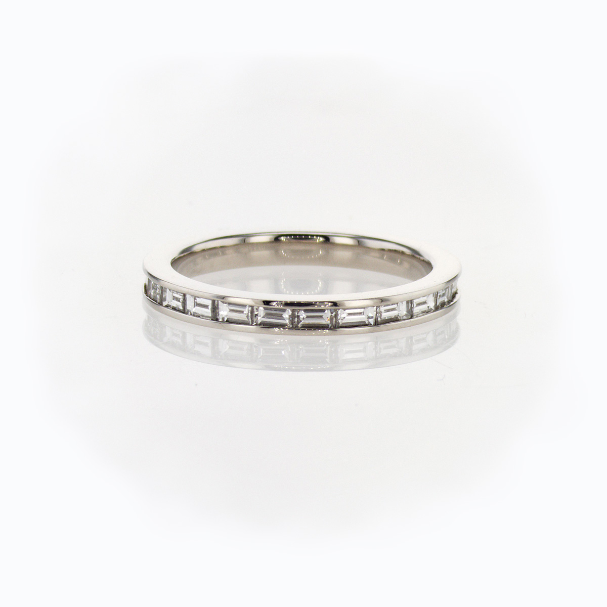 Baguette Shape Diamonds Eternity Band