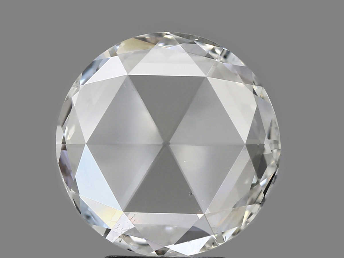 2.22 Carat Rose CutDiamond, D, VS2