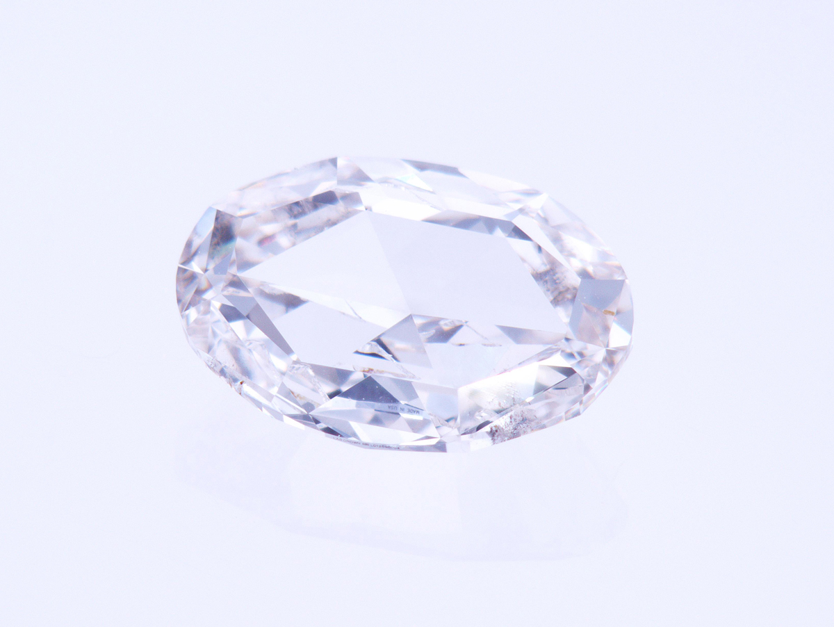 3.01 Carat Rose CutDiamond, H, SI1