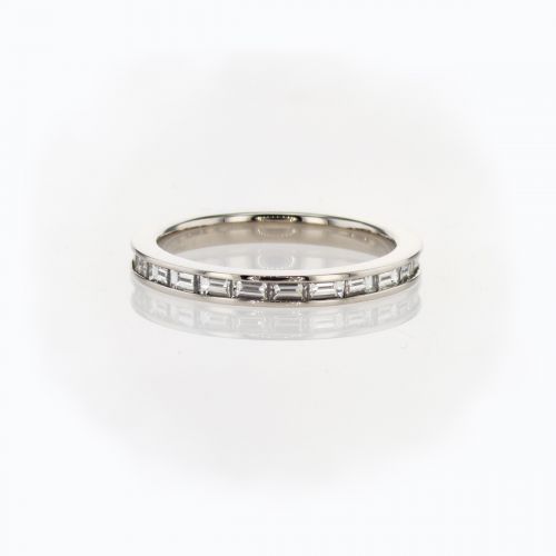 Baguette Shape Diamonds Eternity Band