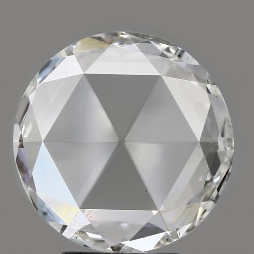 2.22 Carat Rose CutDiamond, D, VS2