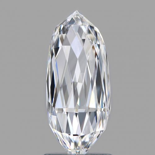 3.00 Carat Briolette Diamond, D, VVS1