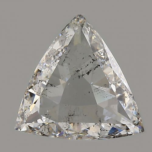 3.26 Carat Trilliant Diamond, F, SI2