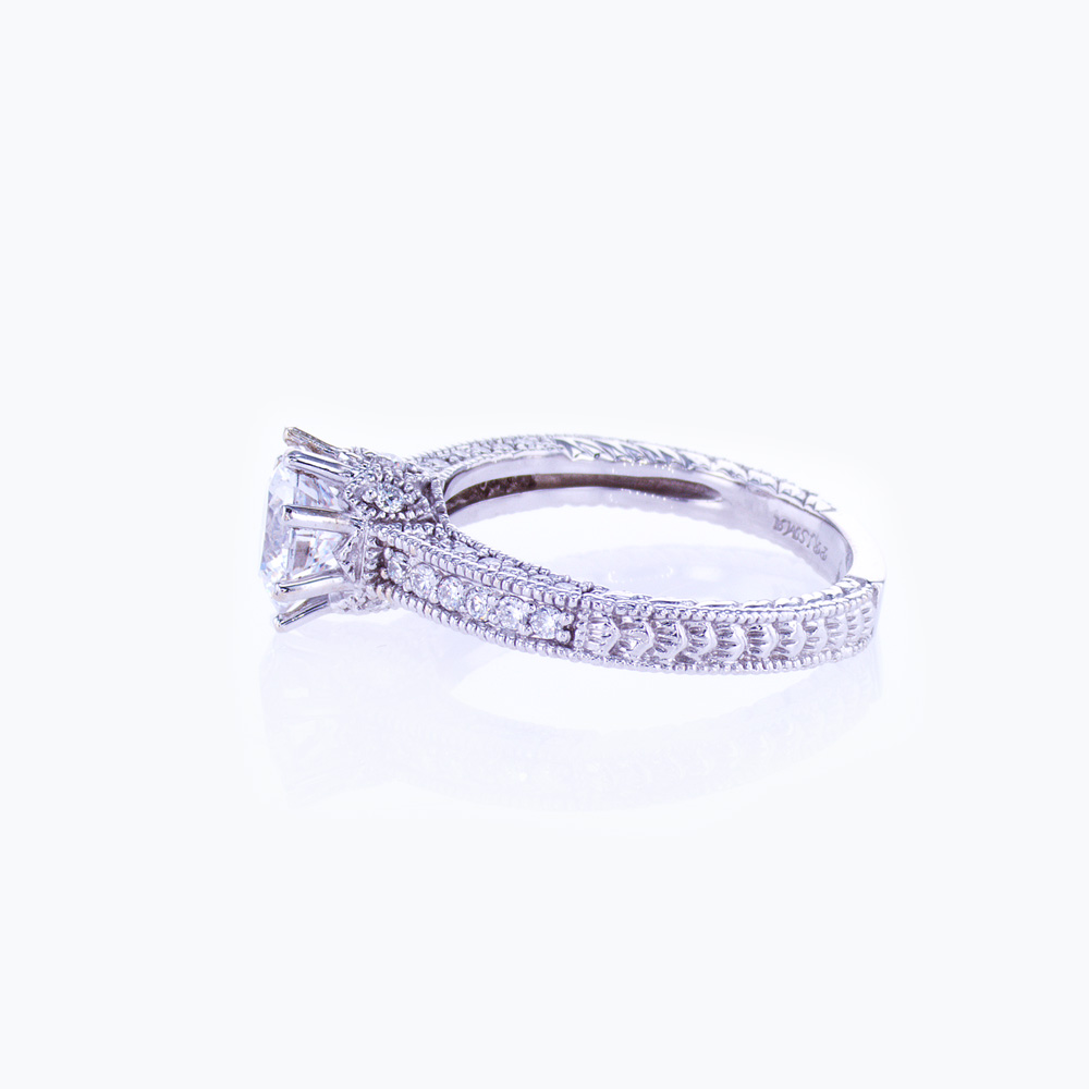 Eight-prong Engagement Ring Setting