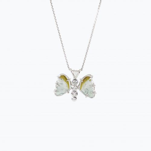 Sparkle Butterfly Necklace | Cute Butterfly Jewelry for Her | Dainty  Hypo-Allergenic Necklaces for Her – La Meno