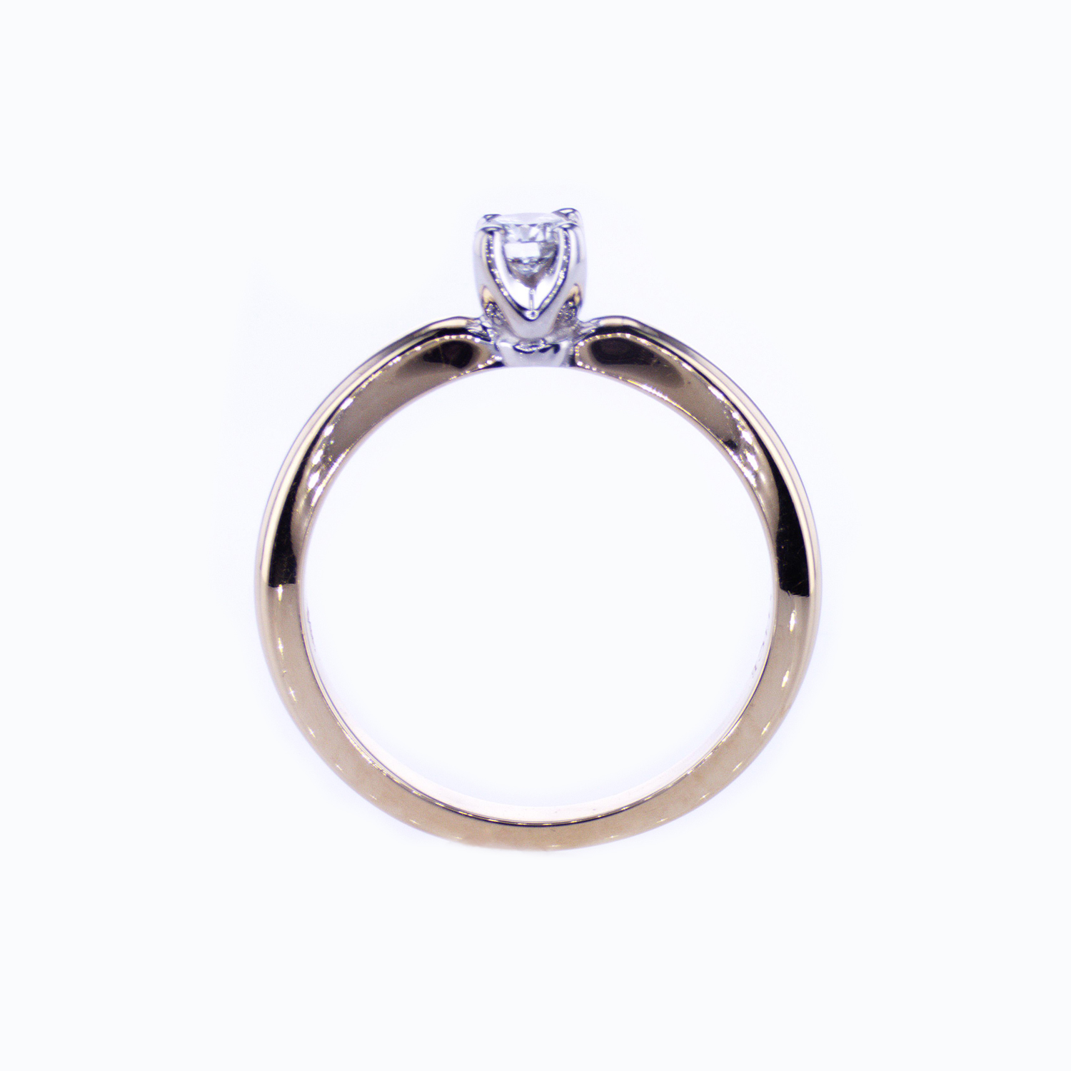 Preset Diamond Solitaire Engagement Ring