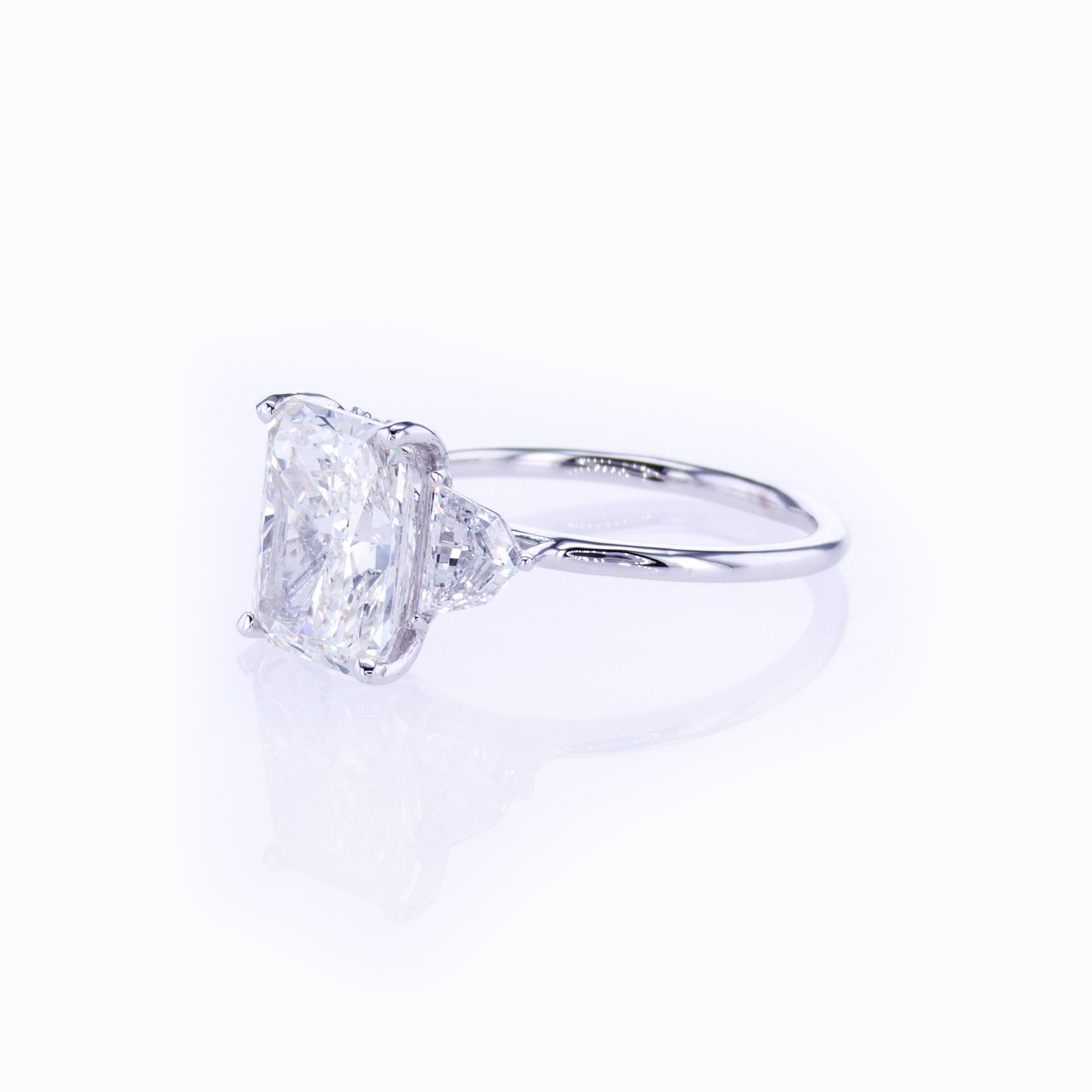 Dino Lonzano Three-stone Diamond Engagement Ring