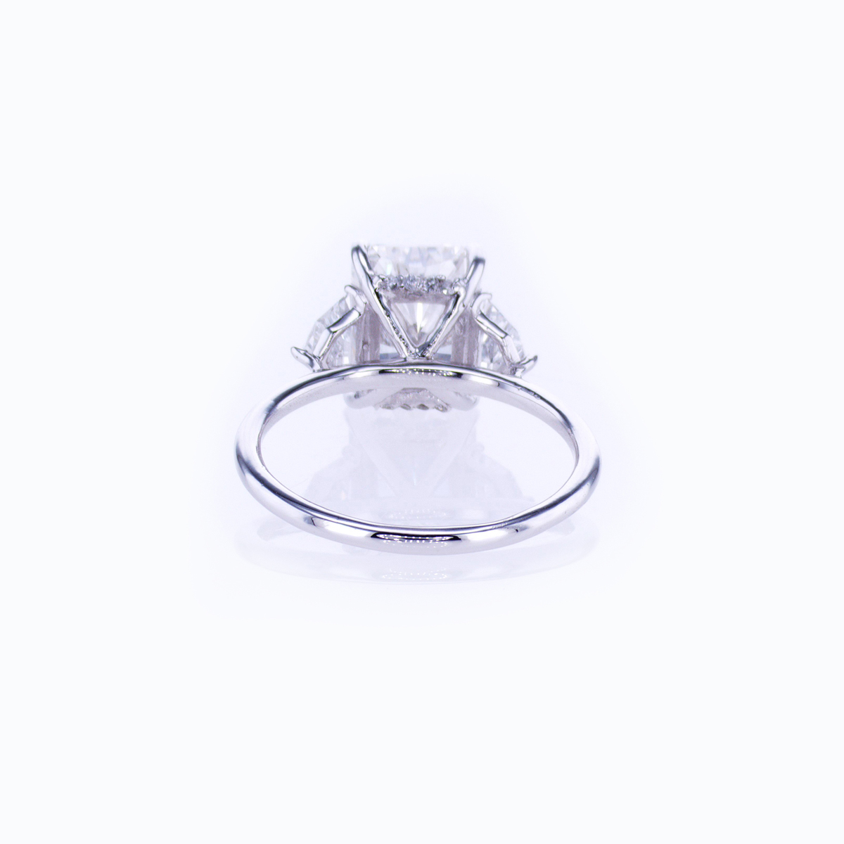 Dino Lonzano Three-stone Diamond Engagement Ring