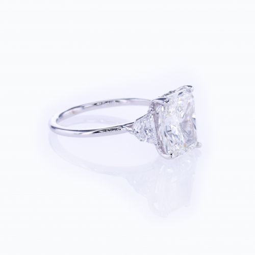 Dino Lonzano Three-stone Diamond Engagement Ring