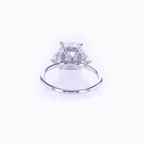 Dino Lonzano Three-stone Diamond Engagement Ring