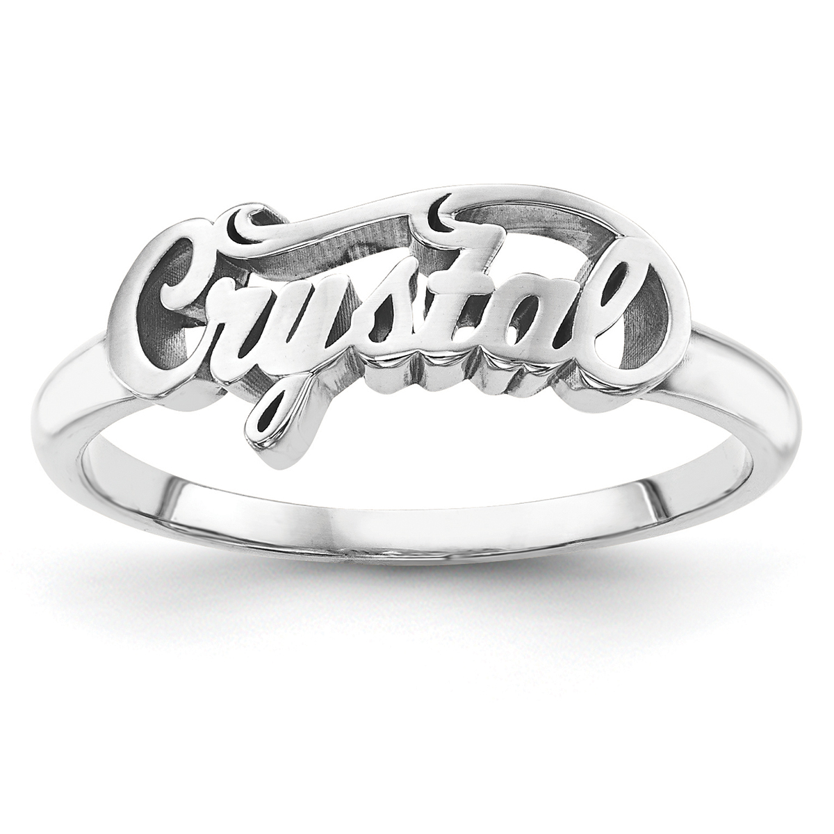 Personalized One Name Ring – Customize You Shop