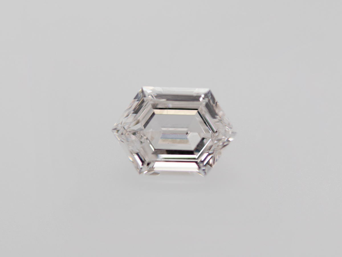 1.31 Carat Hexagonal Diamond, G, SI2