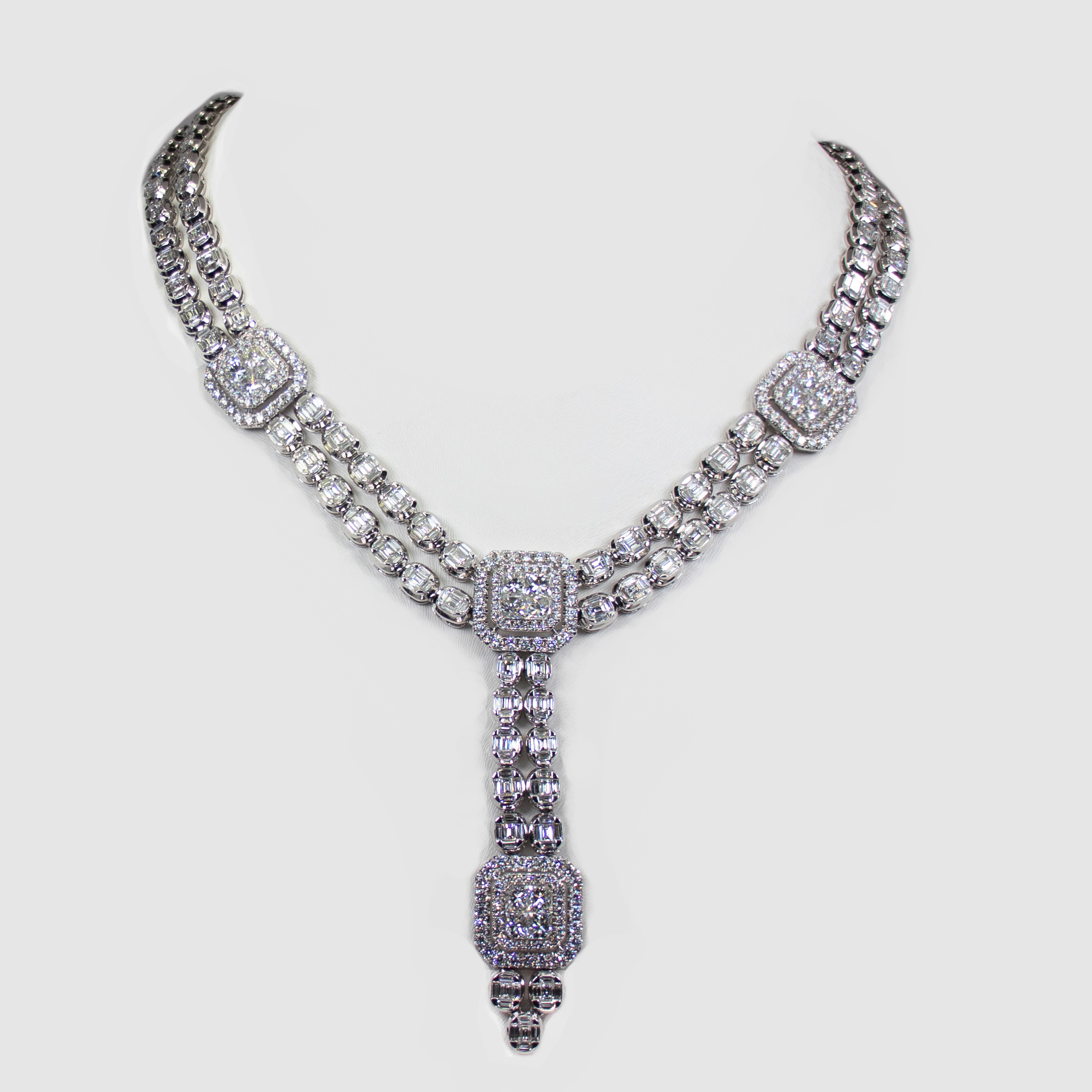 Marie Antoinette Chanel -inspired Diamond Necklace.