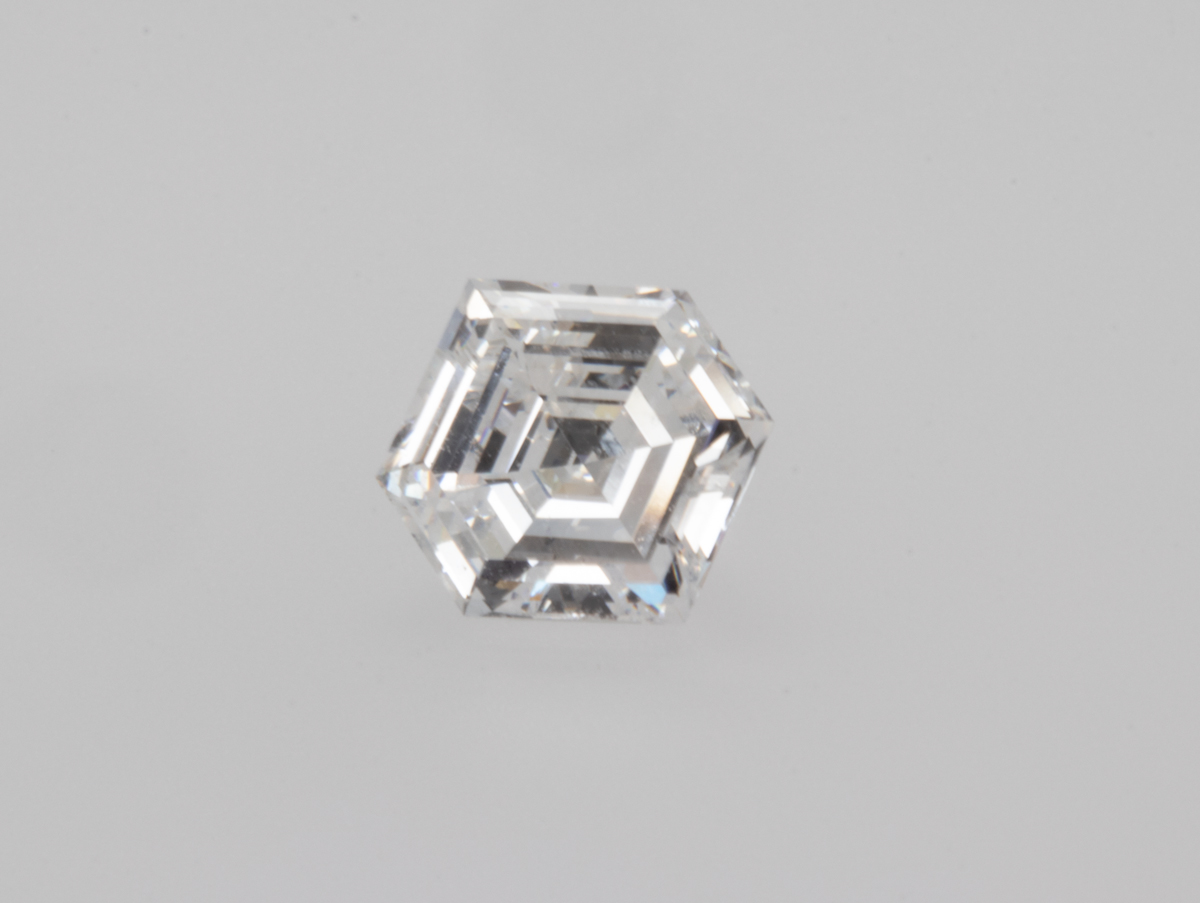 1.51 Carat Hexagonal Diamond, D, VS1