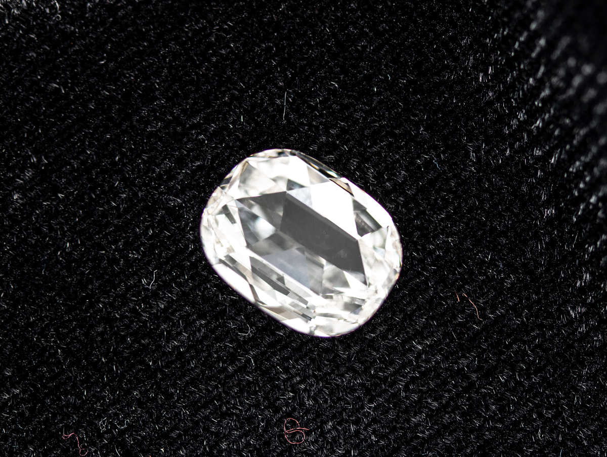 1.91 Carat Rose Cut Diamond, G, VS2