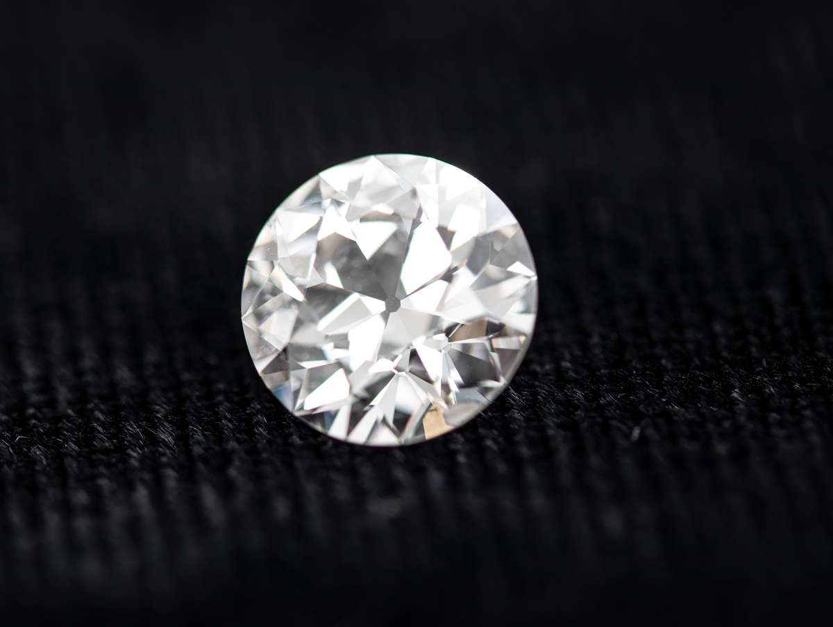 2.50 Carat Old European Cut Diamond, G, SI1