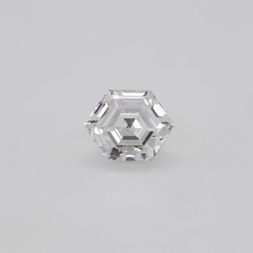 1.23 Carat Hexagonal Diamond, D, VVS2