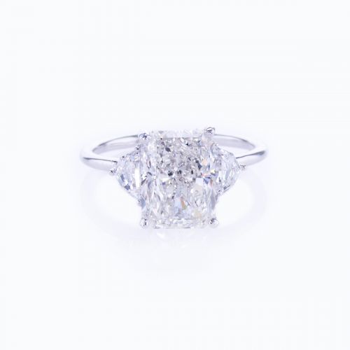 Dino Lonzano Three-stone Diamond Engagement Ring