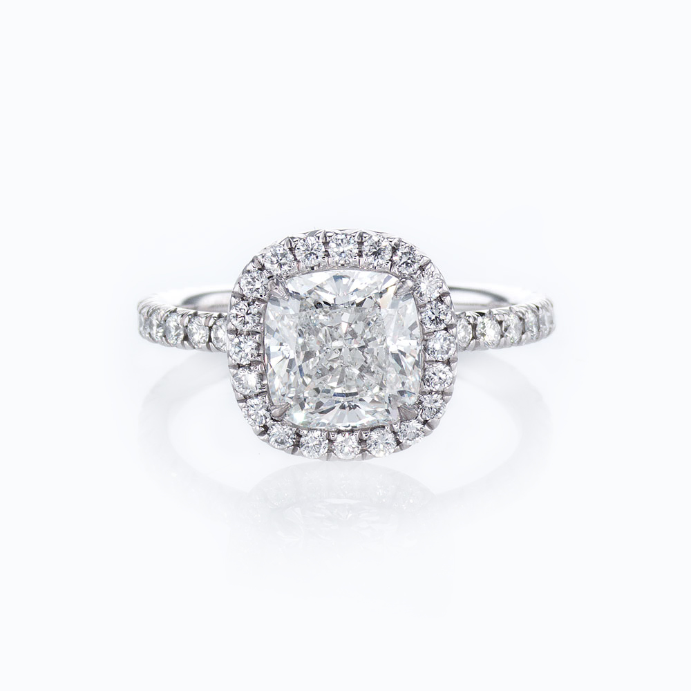 Dino Lonzano Solare Diamond Engagement Ring, Platinum