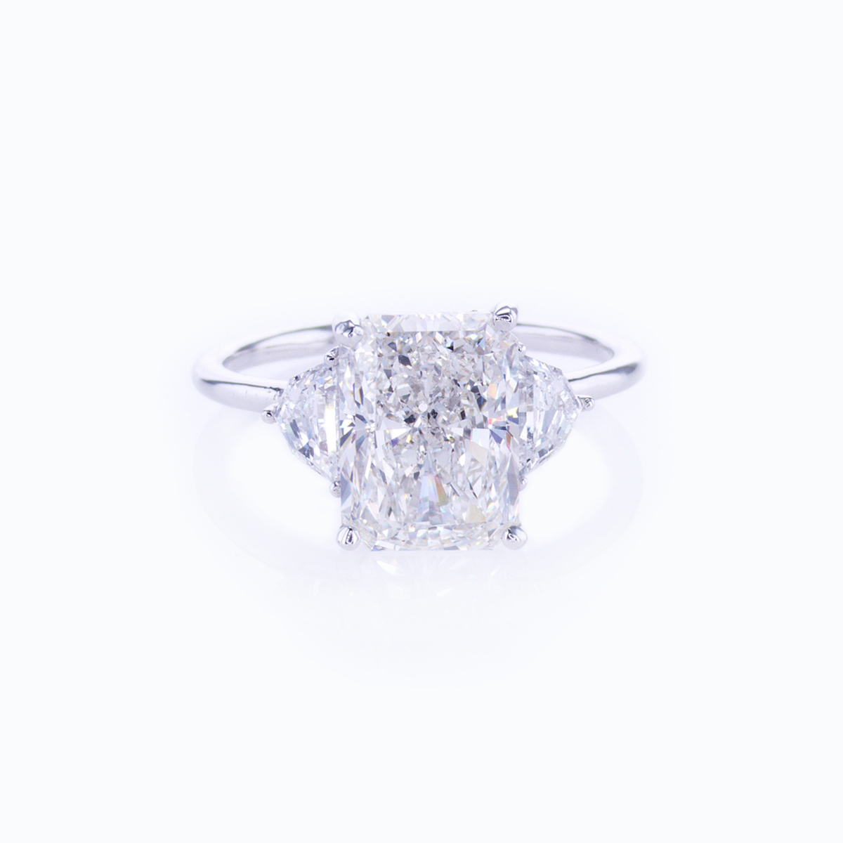 Dino Lonzano Three-stone Diamond Engagement Ring