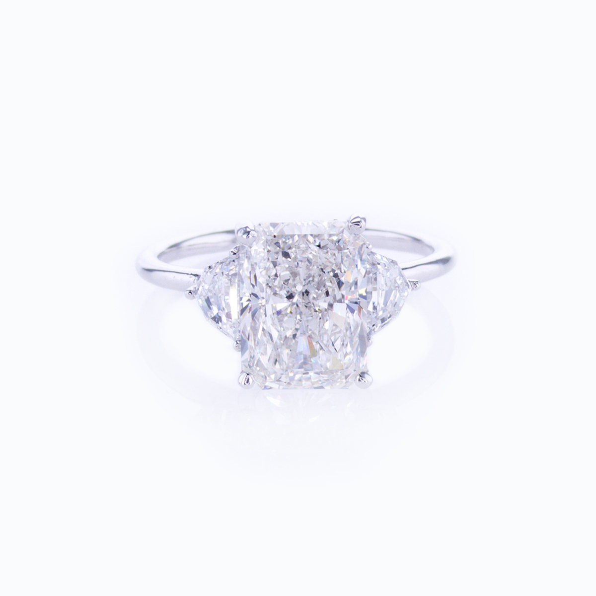 Dino Lonzano Three-stone Diamond Engagement Ring