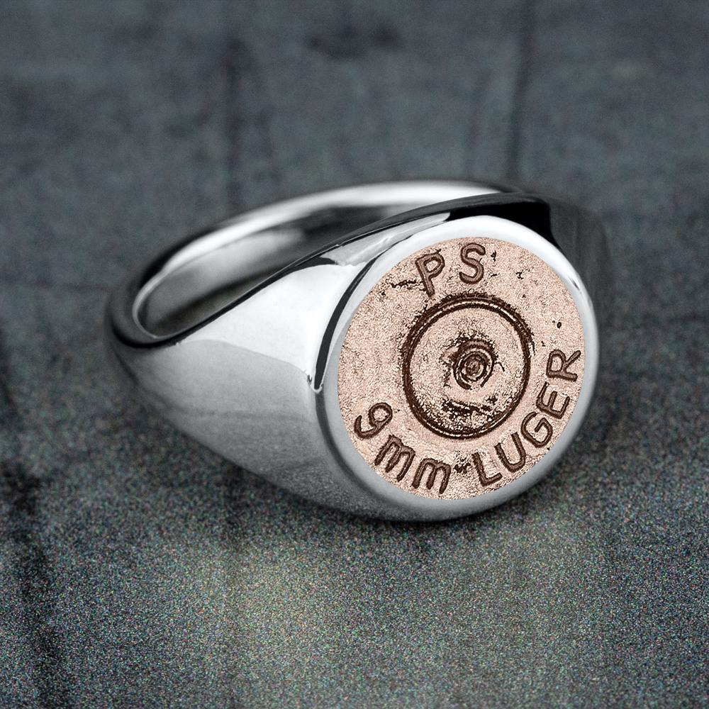 The Defender - Customizable Signet Ring