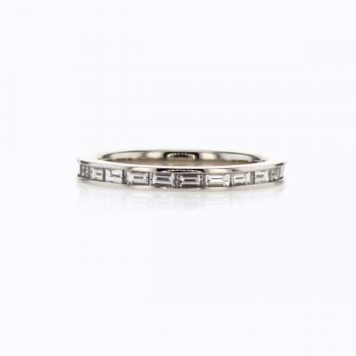 Baguette Shape Diamonds Eternity Band