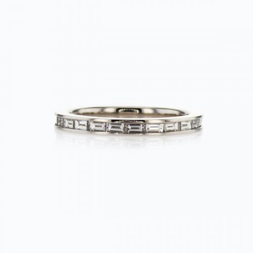 Baguette Shape Diamonds Eternity Band