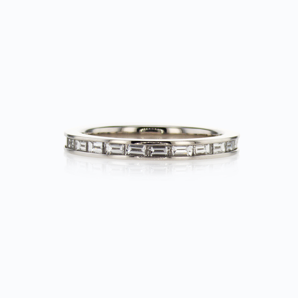 Baguette Shape Diamonds Eternity Band