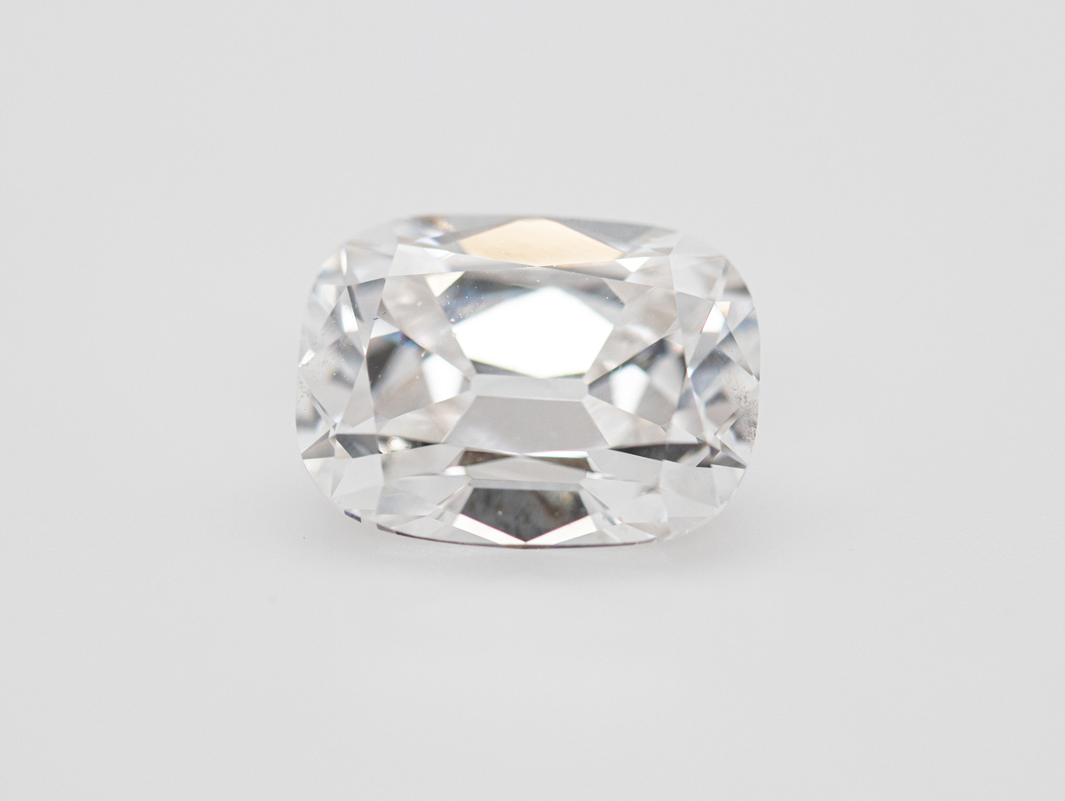 3.49 Carat Cushion Brilliant Diamond, F, SI1