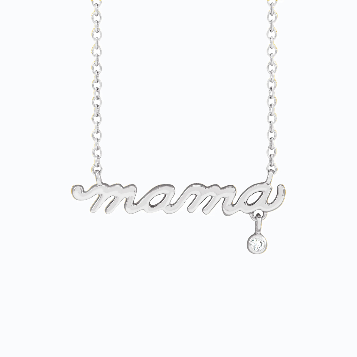 Mama Script Strand Necklace in Gold | Kendra Scott