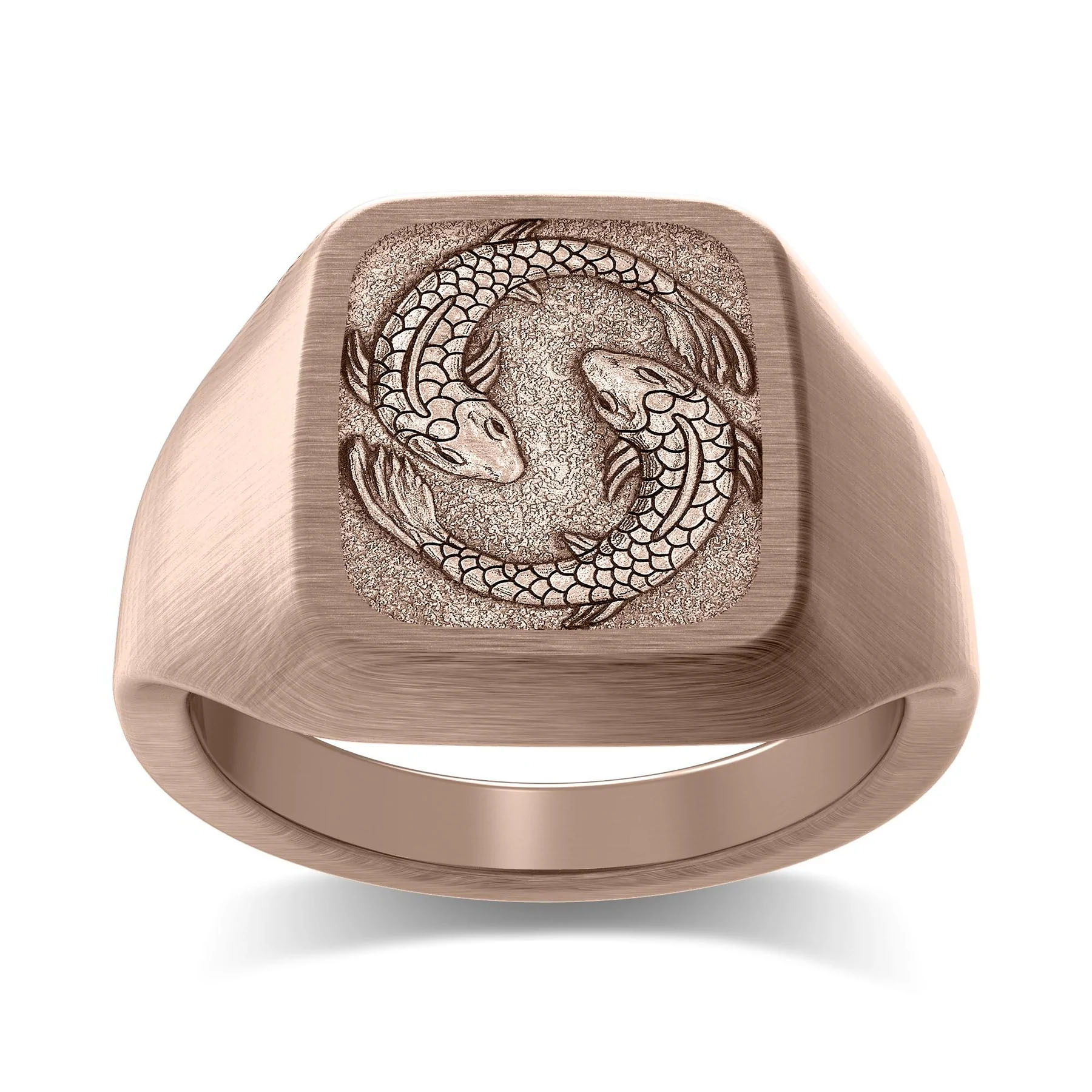 The Pisces - Customizable Signet Ring