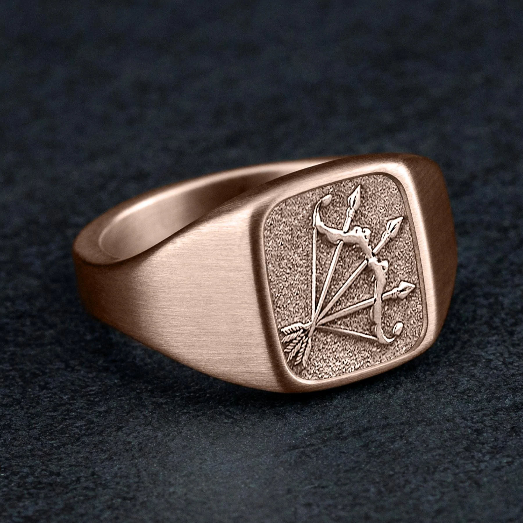 The Sagittarius - Customizable Signet Ring