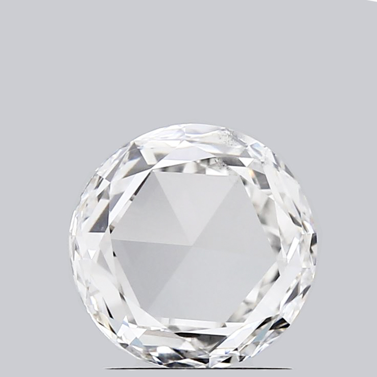 1.51 Carat Rose Cut Diamond, F, VS2