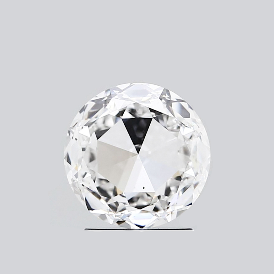 1.53 Carat Rose CutDiamond, E, VS2