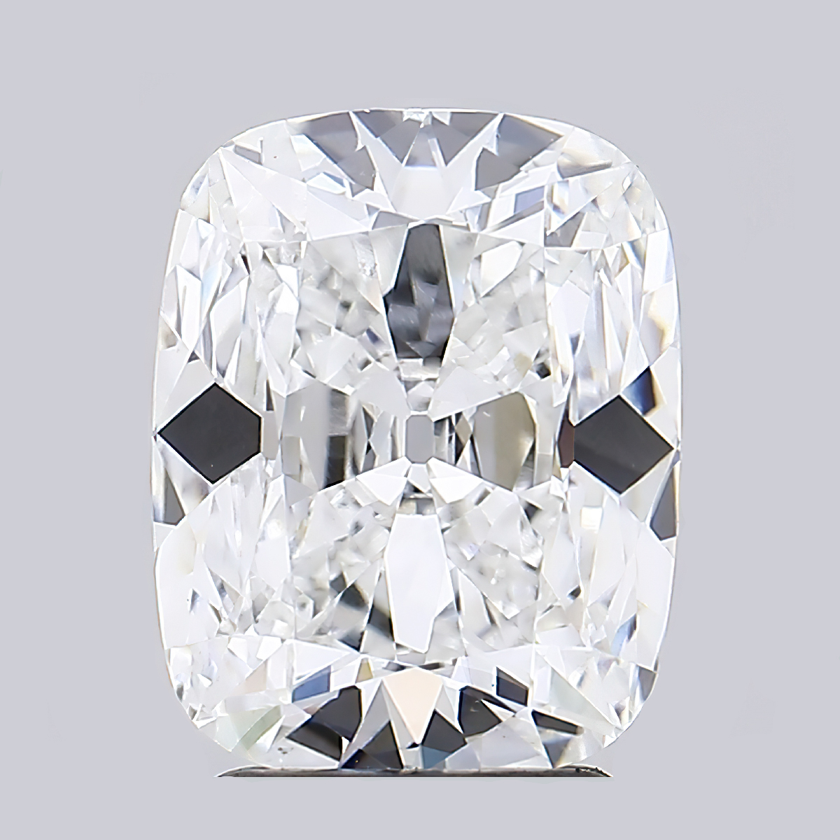 3.02 Carat Old Mine Cut Diamond, E, VS1