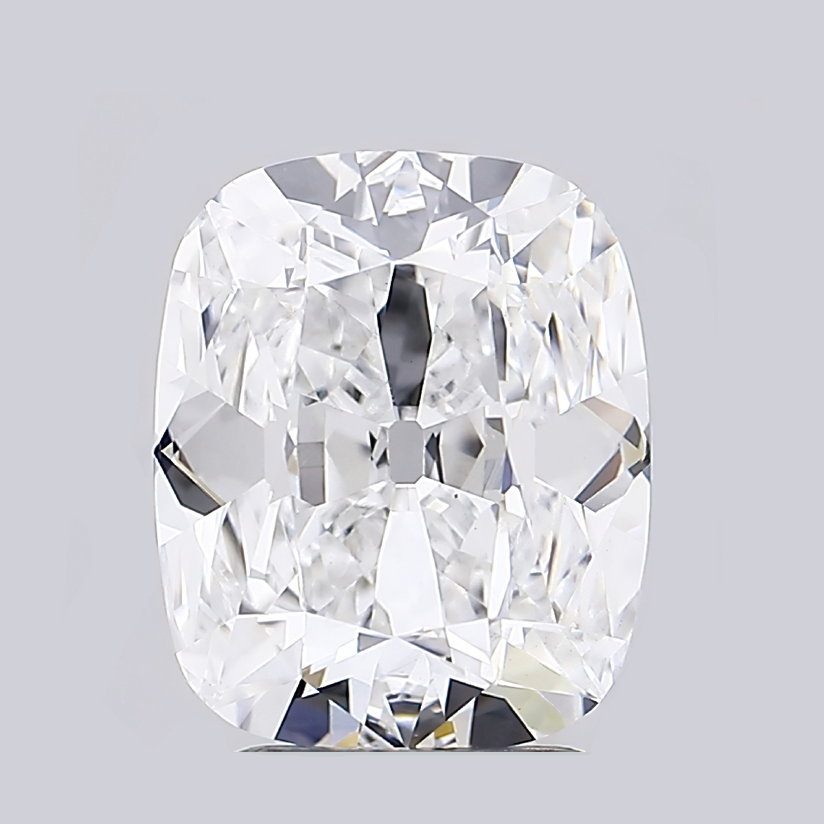 3.02 Carat Old Mine Cut Diamond, E, VS1